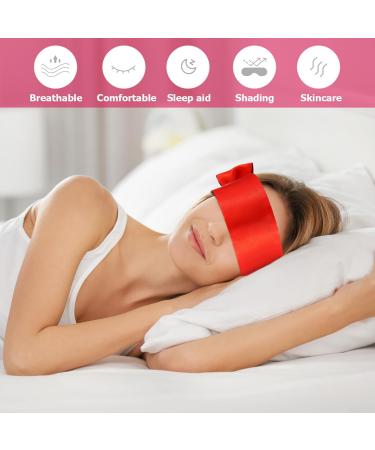 Healifty 4Pcs Satin Blindfold Mask Set for Sleep, Play, Meditation - Adult Eye Mask for Couples Lovers - Buy Online on SooperMarket.com