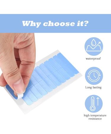 288 Pcs Hair Extension Tapes Hair Tapes for Extensions 12 Pieces Double Sided Extension Tape Replacement for Hair Extensions (4x10cm Blue) - Buy Online on SooperMarket.com
