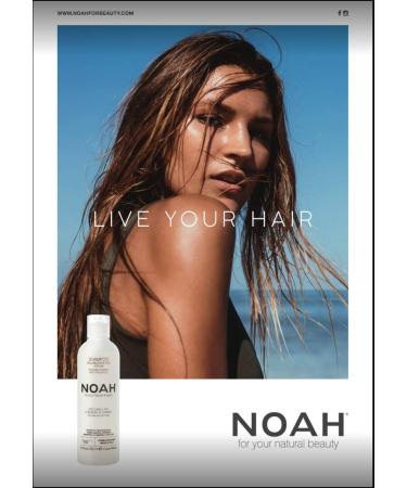Buy Noah Hair 1.1 Volumizing Shampoo - Organic & Best for Natural Beauty - Essential Oils & Hydrolysed Wheat Protein - 8.5 fl.oz (250 ml) - International Shipping - Buy Online on SooperMarket.com