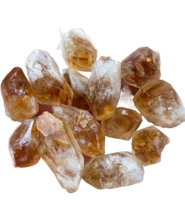 1pc Random Rough Natural Citrine Point Crystal Cluster Raw Specimen Stone Rock Ornaments Home Decoration Gift 1pc Random Citrine Point - Buy Online on SooperMarket.com