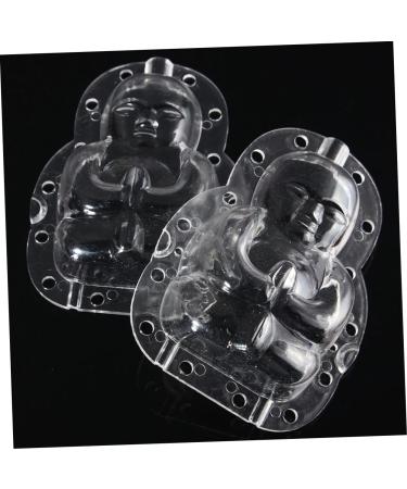6 Pcs Vegetable Shaping Mold Vegetables Fruit Garden Transparent Melon Mold Multifunction Watermelon Transparentx3pcs 10x7cmx3pcs - Buy Online on SooperMarket.com