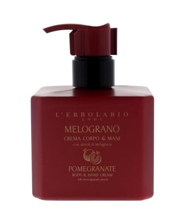 L'Erbolario Pomegranate Body & Hand Cream - Unisex 8.4 oz | Hydrating Moisturizer for Soft Skin - Buy Online on SooperMarket.com