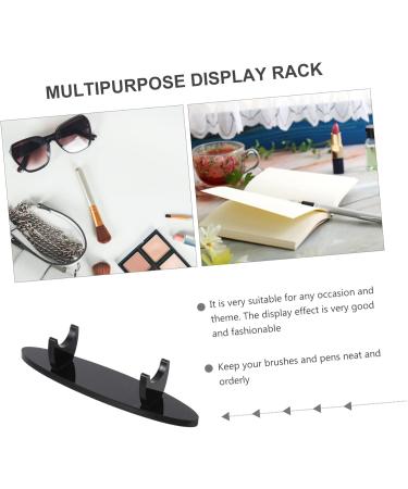 VILLCASE 3 Pcs Acrylic Pen Holder Pencil Lip Gloss Makeup Brush Rack Organizer Simple Writing Pens Holder 12.7x3cmx3pcs Blackx3pcs - Buy Online on SooperMarket.com