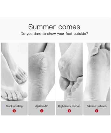 Moisturizing Foot Mask - 5 Pairs Exfoliating Peeling Socks for Dry Cracked Feet - Foot Spa Treatment for Men & Women - Buy Online on SooperMarket.com
