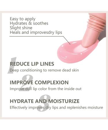 Buy 4 Colors Peptide Lip Tint Set - Hydrating Sheer Lip Gloss & High Shine Tinted Balm for Dry Lips - Buy Online on SooperMarket.com