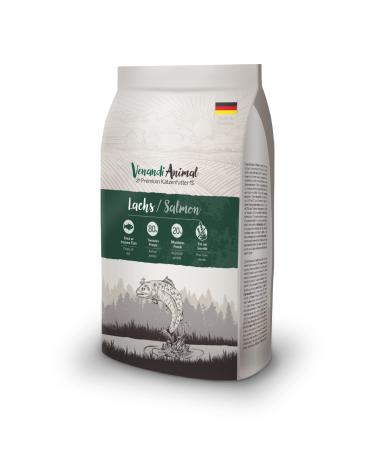 Venandi Animal - Premium cat food - salmon with a lot of fresh fish dry food grain -free 1 -pack (1 x 1.5kg) fish 1.5 kg (1 Pack)