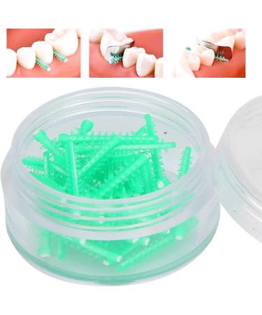 40pcs Dental Wedge Box | Colorful Green Teeth Wedges for Dental Supplies - International Shipping Available - Buy Online on SooperMarket.com