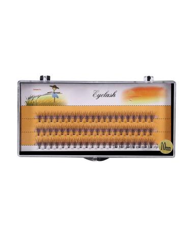 Premium 3D Individual Eyelashes - 60 Knots Single Extensions | Lighter Eyelash Effect | 10mm Tray - Perfect for International Shipping! - Buy Online on SooperMarket.com