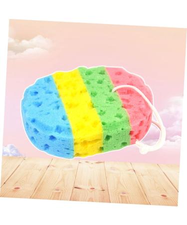 Angoily 6 Pcs Natural Sea Sponge Bath Scrubber - Loofah Shower Sponge & Body Bathing Tools - Buy Online on SooperMarket.com