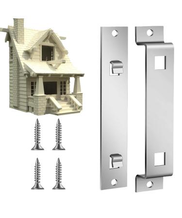 Secure Bird Nesting Box Holder Bird Nest Box Mounting Bracket No Deformation Bird Feeder Outdoor Bird Feeder Tree Accessories for Scenic Place Geteawily R:1 Set