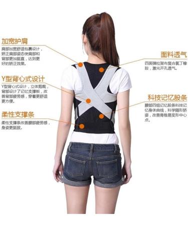 DFHBFG Protect Waist Hunchback Correct Sitting Posture Men and Women Correct Spinal Correction Device Hunchback Artifact(Size:Small) Small D - Buy Online on SooperMarket.com