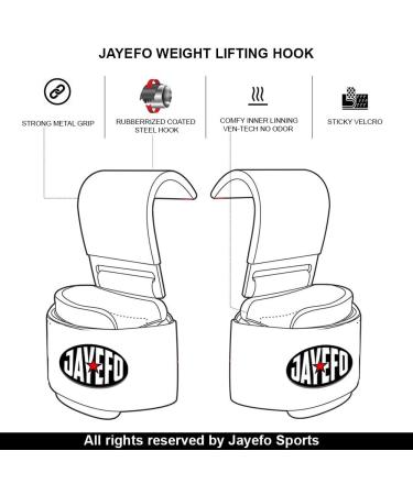 Jayefo Weight Lifting Hooks and Deadlift Straps - Pull up Grips for Men - Home and Gym Workout Essential - Buy Online on SooperMarket.com