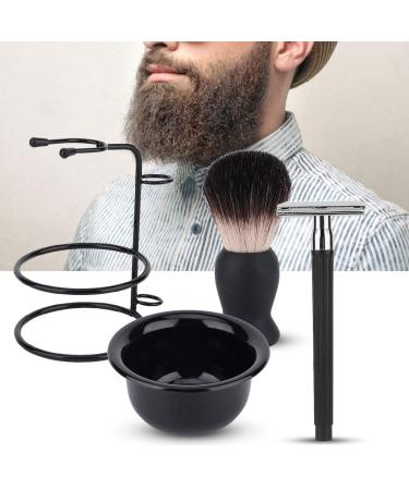 Professional Men's Beard Shaving Set - Manual Shaving Brush Stand & Holder for Safe Shaving - Buy Online on SooperMarket.com