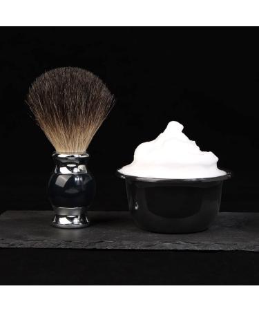 Buy GFRGFH Shaving Bowl Set - Durable Beard Foam Bowl & Portable Soap Dish - 5 Pieces Glossy Surface for Home Use - Buy Online on SooperMarket.com