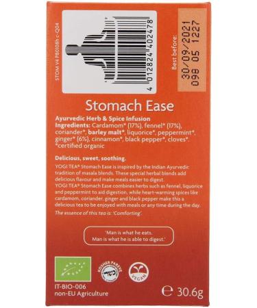 Yogi Tea Stomach Ease Organic 30g - Buy Online on SooperMarket.com