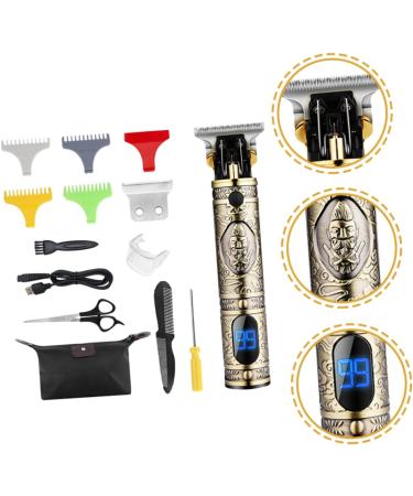 minkissy Beard Trimmer 1 Set Man Household Ma Stainless Steel Mens Trimmer - Buy Online on SooperMarket.com