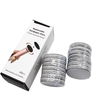 Pack of 60 Extra Coarse 80 Grain Self-Adhesive Sanding Pads for Electric Foot File - International Shipping Available - Buy Online on SooperMarket.com