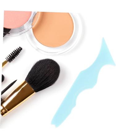 Mikinona 2pcs Silicone Beauty Ruler Blue Mascara Eyeshadow Auxiliary Guard Pads Eyeliner Makeup Bag for - Buy Online on SooperMarket.com