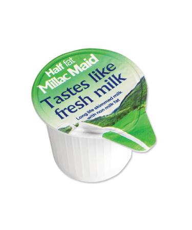 Green Semi Skimmed Milk Pots X 120