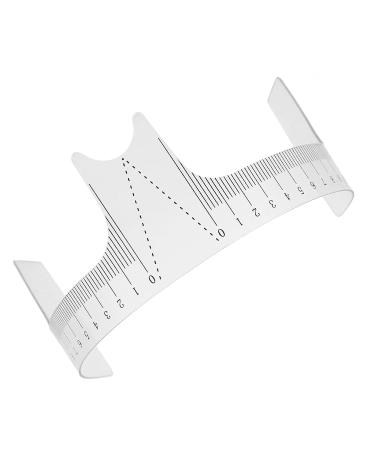 Professional Eyebrow Positioning Ruler | Brow Stencils & Shaper | Microblading & Brow Mapping Tool - Buy Online on SooperMarket.com