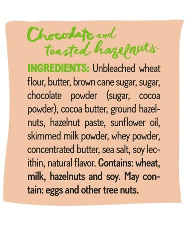 Michel et Augustin Gourmet Shortbread Cookies - Chocolate Hazelnut | Individually Wrapped | Kosher | 40ct Gravity Box - Buy Online on SooperMarket.com