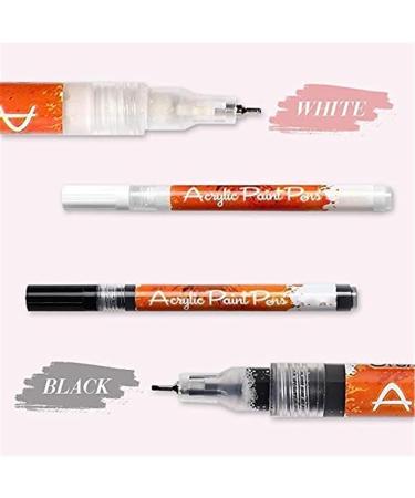 1/4pcs Nail Art Painting Pen Set - Quick Dry Acrylic Graffiti Pens for DIY Nail Beauty - 1mm Tip for Acrylic Natural & Gel Nails (4 Colors) - Buy Online on SooperMarket.com