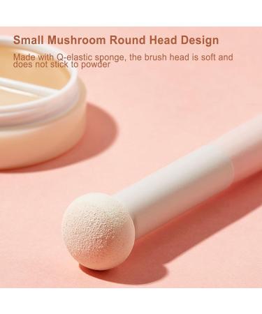 Teksome Mushroom Brush Soft Mushroom Makeup Sponge Puff - Sponge Powder Brushes Round Nose Contour Puff Brightening Concealer Brush for Eyelid Women Nose - Buy Online on SooperMarket.com