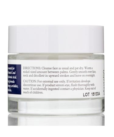Elastalift Renewing Night Cream | Brightening Vitamin C & Hyaluronic Acid Moisturizer | Oil-Free Overnight Facial Treatment | 1.75 Fl Oz - Buy Online on SooperMarket.com