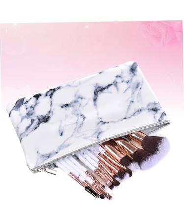Baluue 12pcs Powder Marble Bristles Nylon Kit Brush Handle Makeup Cosmetics Synthetic - Buy Online on SooperMarket.com