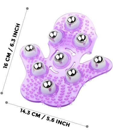 Milageto 6x Gloves Massager - 9x Rotating Roller Balls for Ultimate Body Relaxation & Stress Relief | International Shipping Available - Buy Online on SooperMarket.com