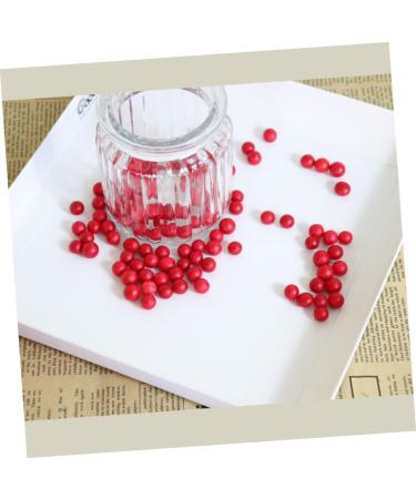 HOMSFOU 300 Pcs Winter Decor for Home Household Decor Red Home Decor Light House Decorations for Home Red Decor Home Decoration Home Accents Decor Berry Decor Rodless Red Berries Redx3pcs 1x1cmx3pcs - Buy Online on SooperMarket.com