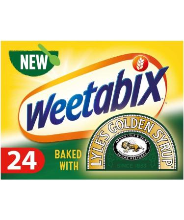 Breakfast Wheat Cereal Bundle With Weetabix Golden Syrup 24pk 520g (2 Pack) - Buy Online on SooperMarket.com