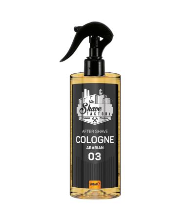 the shave factory Pump Spray After Shave Cologne - Aftershave Cologne Aftershave For Men (03 Arabian)