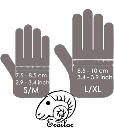 BOODUN Light Sports Gloves - Unisex Touchscreen Running & Walking Gloves for Men & Women - Slim & Warm Gray S/M - Buy Online on SooperMarket.com