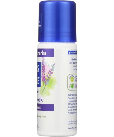 Kiss My Face Liquid Rock Deodorant Roll-On - Lavender 3 Fl Oz | Natural, Long-Lasting Protection - Buy Online on SooperMarket.com