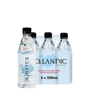 Icelandic Glacial Natural Spring Water 500 ml 6 pieces