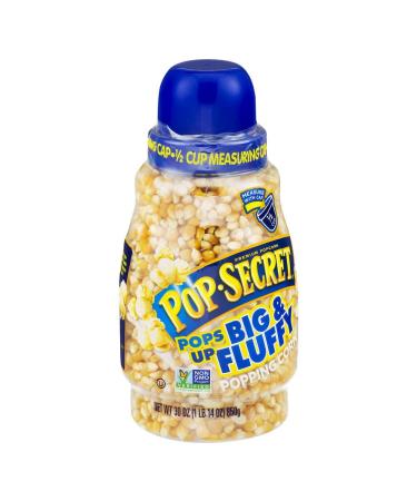 Pop Secret Jumbo Popcorn Kernels - 30 Ounce Jar | Premium Quality Popcorn for Delicious Snacks - Buy Online on SooperMarket.com