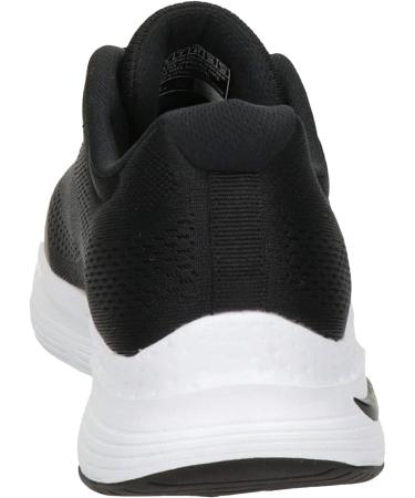 Skechers Women's Arch Fit Infinity Cool Sneakers - 43 EU Black Textile Synthetic with White Trim | International Shipping Available - Buy Online on SooperMarket.com