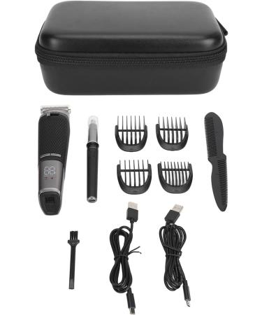 Men's Electric Hair Clippers Set | Frequency Conversion 2-Speed Hair Trimmer & Nose Trimmer | Portable Low Noise for Salon Use - International Shipping Available - Buy Online on SooperMarket.com