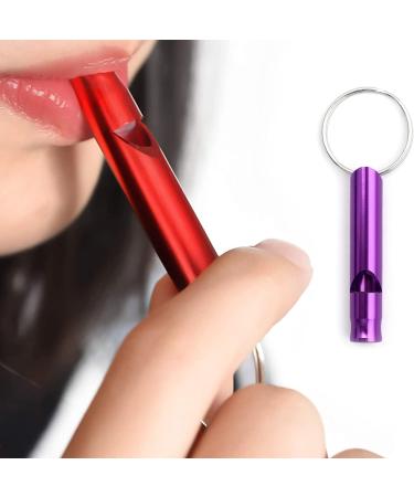 Buy Hezhou 14-Piece Aluminum Sport Whistle Set - Perfect for Camping Hiking & School Activities - Key Ring Included - Buy Online on SooperMarket.com