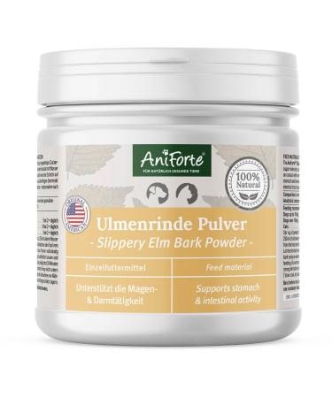 AniForte Slippery Elm Powder 100g: Slippery Elm for Cats & Dogs - Harmonises Stomach and Gastrointestinal Activity