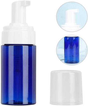 Travel Empty Bottle 100ml Portable Dispenser Bottle DIY Portable Mousse Foaming Styling ToolsHairbrushesEmpty Bottle Refillable Travel Dispenser Container (100ML pump head blue transparent foam 100ML pump head blue transparent foam bottle - Buy Online on SooperMarket.com