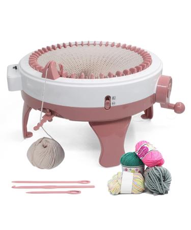 48-Pin Oversized Hand-Knitted  Knit Set  Knit Plate Rotary Double Knitting Machine Weaving Loom or Adult and Children's Ki