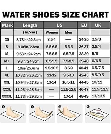 Buy Joto Water Shoes for Women Men & Children | Quick-Dry Unisex Beach & Aqua Shoes | Surf & Swimming Footwear (EU Size 38/39) - Buy Online on SooperMarket.com