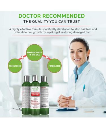 Saw Palmetto & Cayenne Hair Growth Conditioner - Alopecia Prevention, DHT Blocker, Doctor Developed - Buy Online on SooperMarket.com