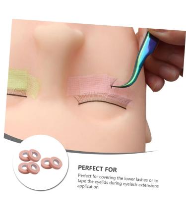 NOLITOY 12 Rolls Eyelash Tape - Breathable Non-Woven Adhesive for False Eyelashes & Extensions - 900x1.1cm - Pink Duct Tape Tool for Makeup - Buy Online on SooperMarket.com