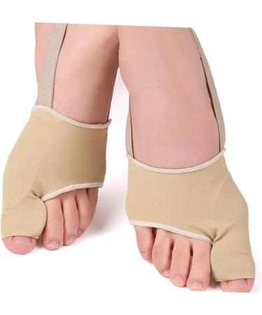 Healeved Bunion Socks 1pair | Hallux Valgus Corrector Nylon Splitter Guard | Orthodontic Belt Stretcher Band | Hallux Valgus Socks | 9.8x7cm - Buy Online on SooperMarket.com