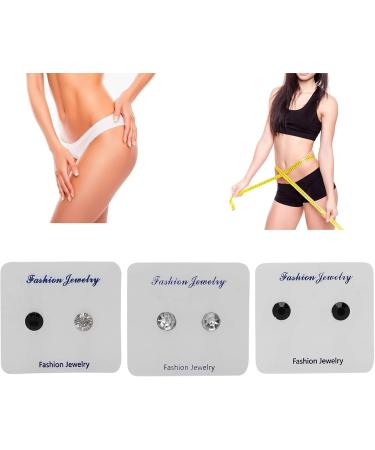 Magnetic Earrings for Weight Reduction | Non-Pierced Acupuncture Style for Wellness - Buy Online on SooperMarket.com