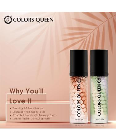 3 in 1 Facial Primer - 01 Orange 40g | Lightweight Long Lasting & Highly Moisturizing Formula | Long Lasting Primer for Face Makeup - Buy Online on SooperMarket.com