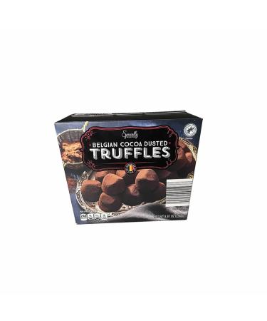 Belgian Cocoa Dusted Truffles Specially Selected Chocolate Treats 8.81 Ounce (Pack of 1)